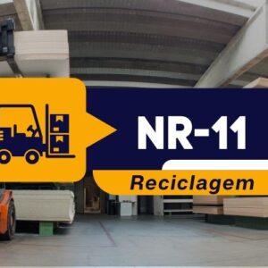 NR 11 – Operador de Empilhadeira – Teórico Reciclagem – 16 horas